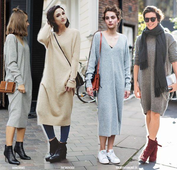 Knitwear Jumper Dress