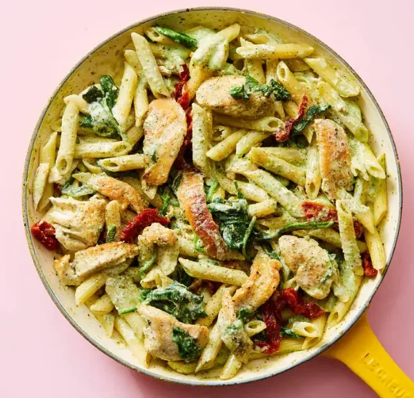 Creamy Pesto Pasta Recipe