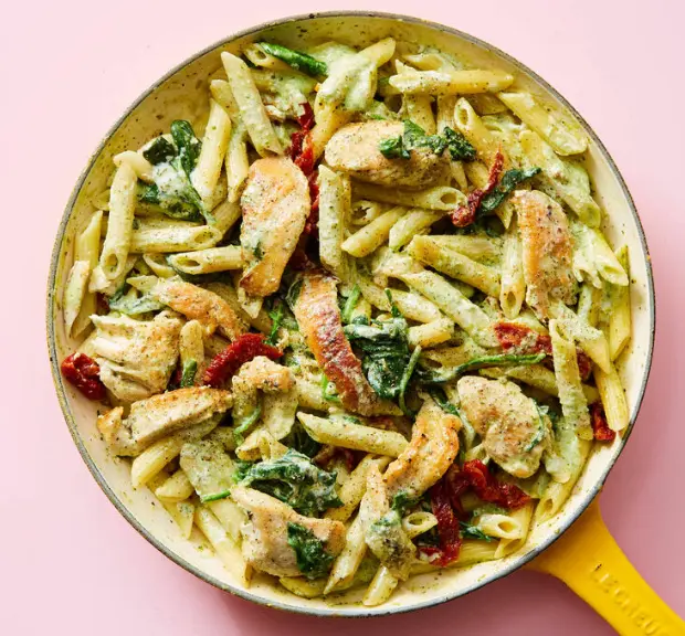 Creamy Pesto Pasta Recipe