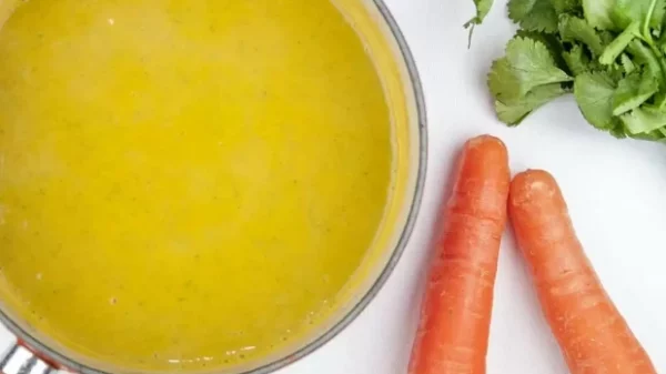 carrot and coriander soup recipe