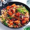 teriyaki salmon noodles