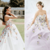 floral wedding dresses