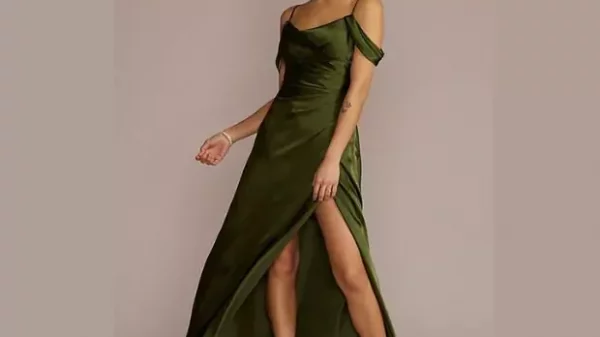 Olive Green Dress