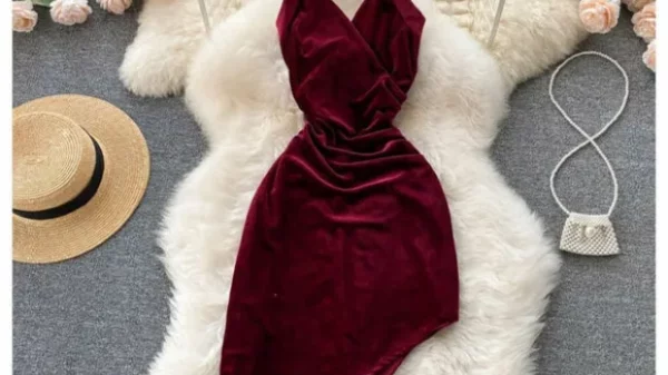 velvet dresses for women