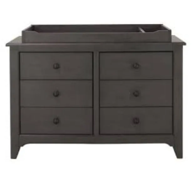 Dresser with changing table