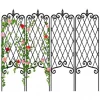 Garden trellis panels for climbing plants