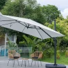 Large Garden Umbrellas With Base