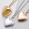 Heart locket necklaces