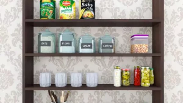 Kitchen storage racks