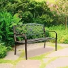 Metal garden benches