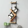 Wooden wine rack