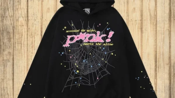 Spider Print Hoodie