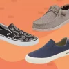 Slip-on sneakers for ladies