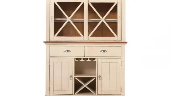 China cabinet with glass doors