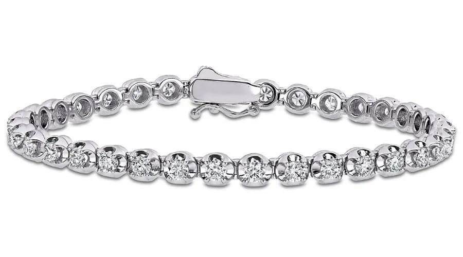 Moissanite 14K Gold Moissanite Tennis Bracelet