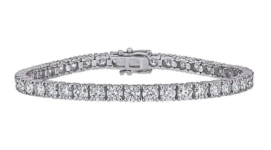 Moissanite 9.65 cttw Moissanite Tennis Bracelet