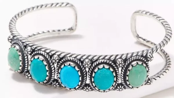 Turquoise cuff bracelet