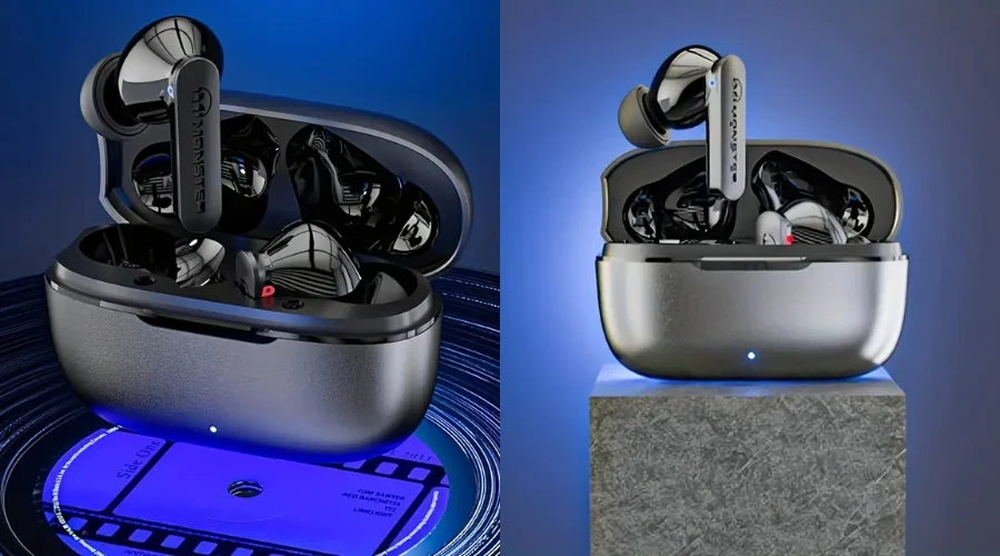 Monster N-Lite Clear Talk Wireless Earbuds 5.3 Headphones
