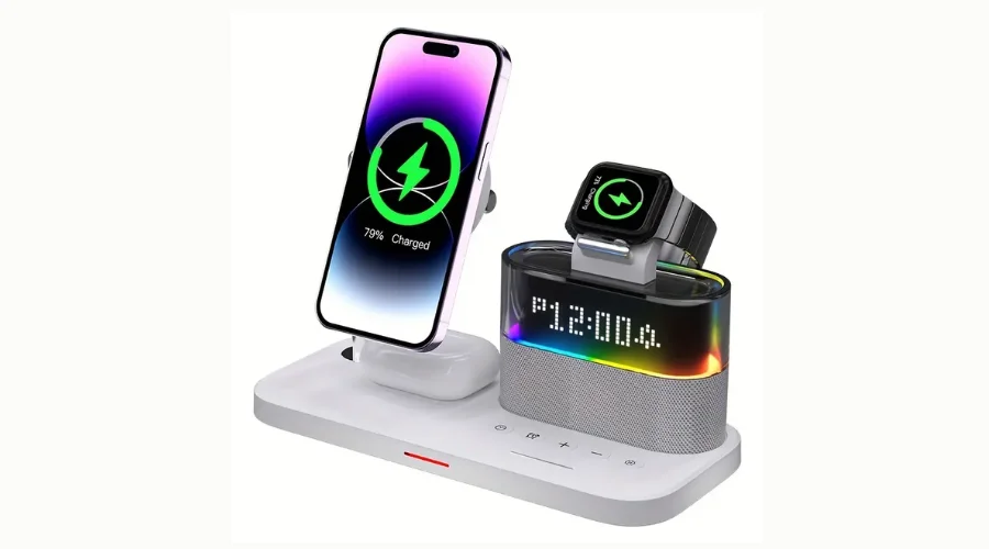 Multifunctional Magnetic Five-in-One Wireless Charger Stand