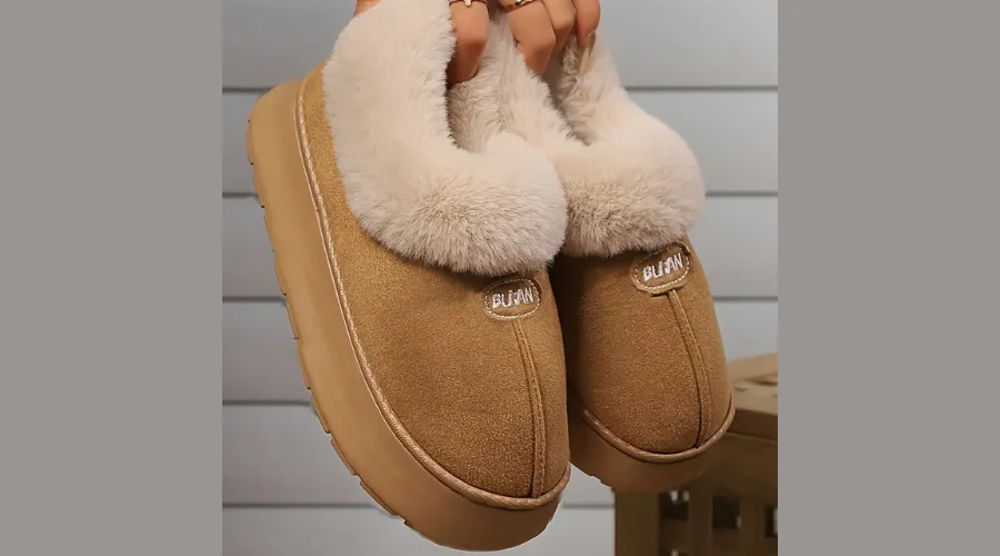 Plush Lined Winter Slip-On