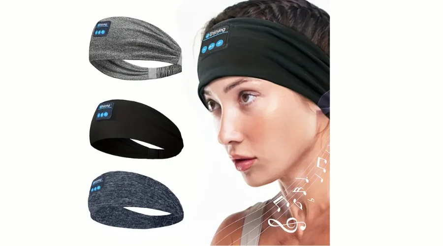 Wireless HD Sound Sweat-Resistant Headband Earphones