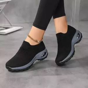 Women's Air Cushion Mesh Fashion Platform Sneakers