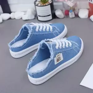 Women's Breathable Canvas Slip-On Sneakers