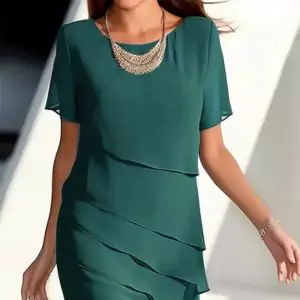 Women's Elegant Chiffon Dress