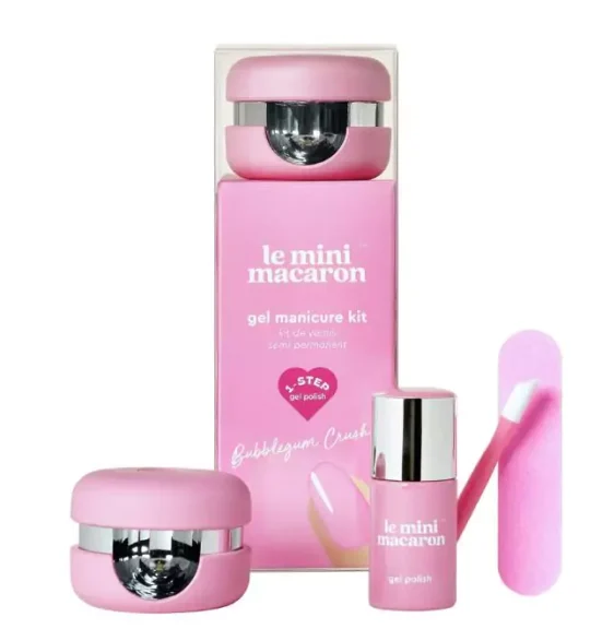 LE MINI MACARON Gel Manicure Kit Bubblegum Crush