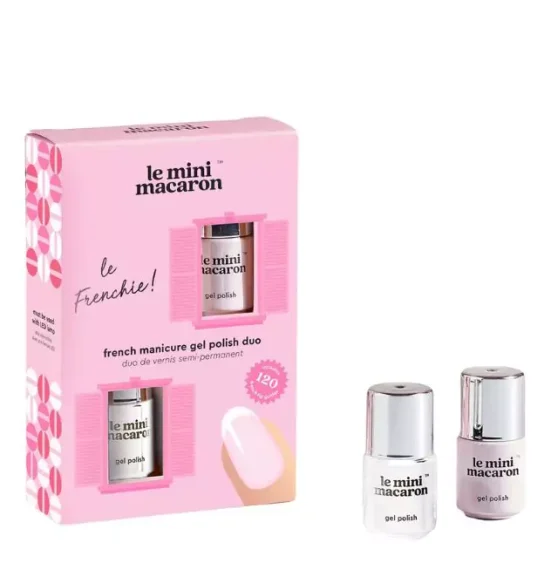 Le Mini Macaron Le Frenchie Gel Polish French Manicure Set