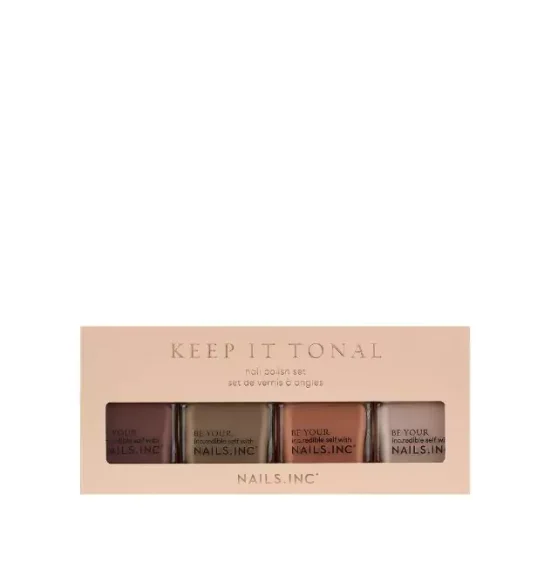 Nails.INC Keep It Tonal Nail Polish Set 4 x 14ml