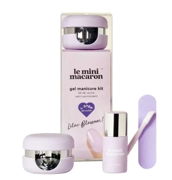 LE MINI MACARON Gel Manicure Kit Lilac Blossom