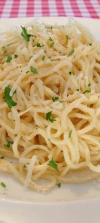 Boter en Parmezaanse kaas
