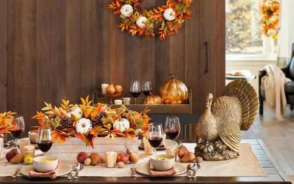 Affordable Thanksgiving table decorations | Hermagic