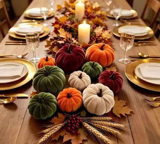 Affordable Thanksgiving table decorations | Hermagic