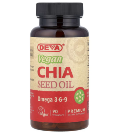 4 Deva Vegan Chia Seed Oil