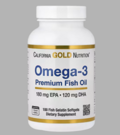 California Gold Nutrition Omega-3 Premium Fish Oi