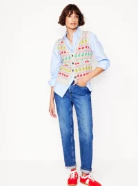 Edie Fair Isle Vest