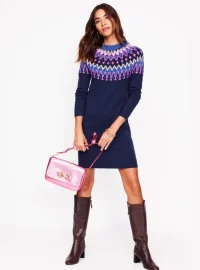 Eleanor Fair Isle Dress (1)