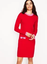 Holly knitted sheath dress