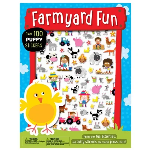 Make Believe Ideas Farmyard Fun Sticker Activity Case