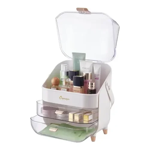 Makeup Storage Organizer with Lid (3)