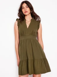 Wren Short Double Wrap Dress
