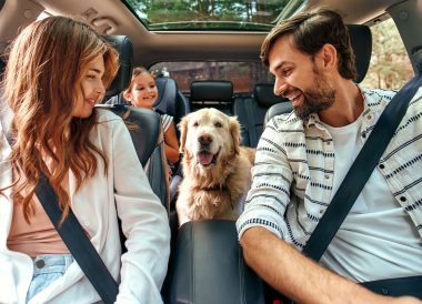 The,Whole,Family,Is,Driving,For,The,Weekend.,Mom,And